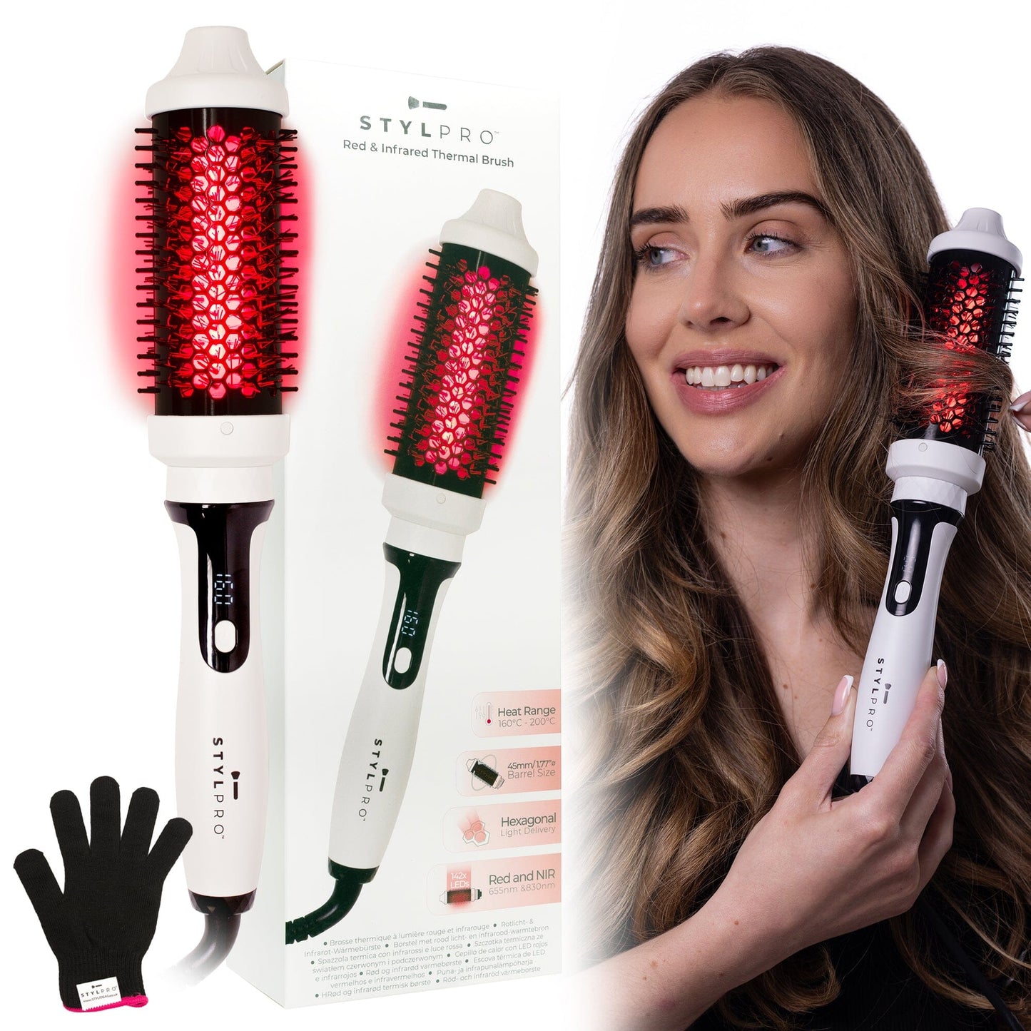 STYLPRO Red & Infrared Thermal Brush