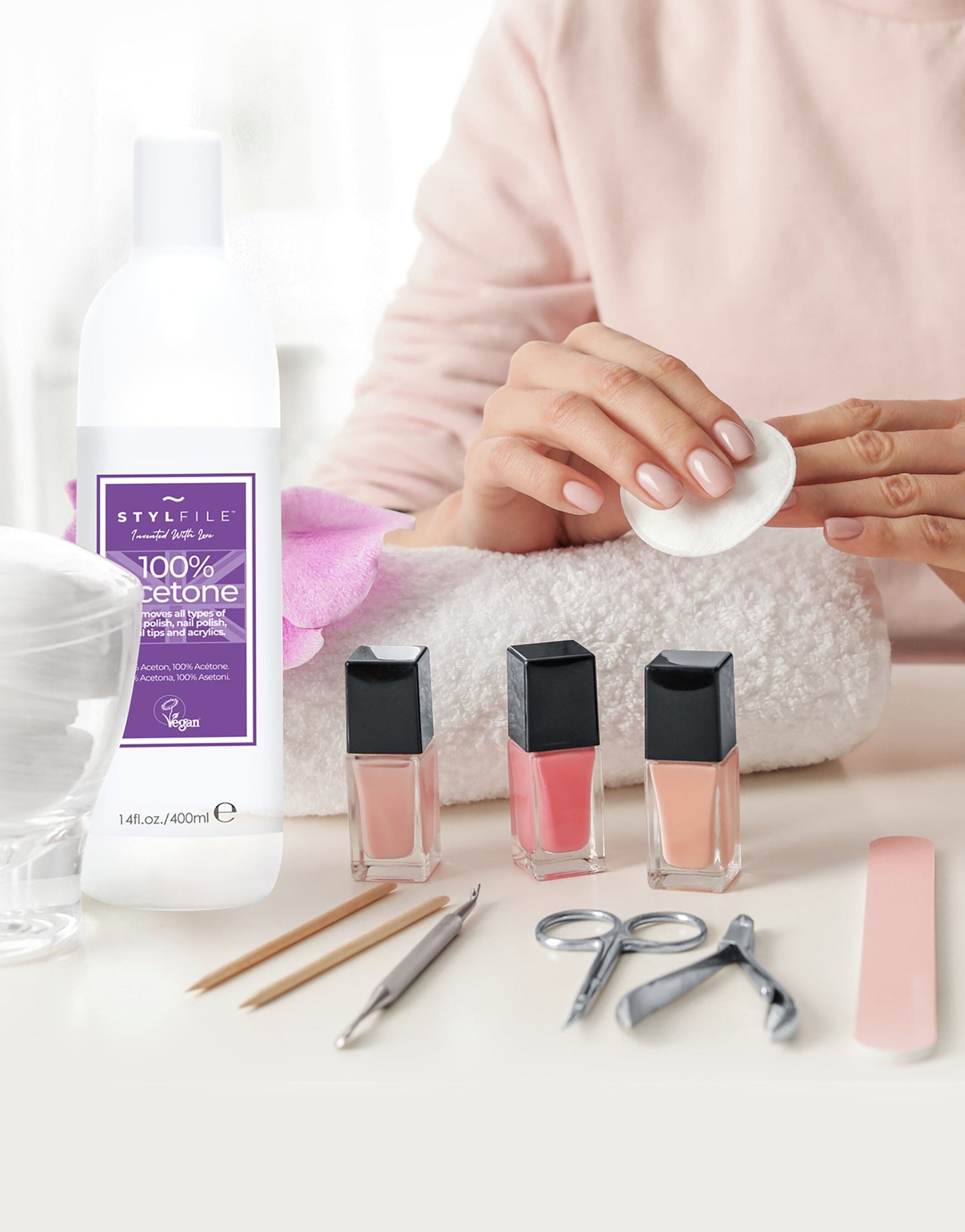 STYLFILE Gel Polish Remover Solution 400ml