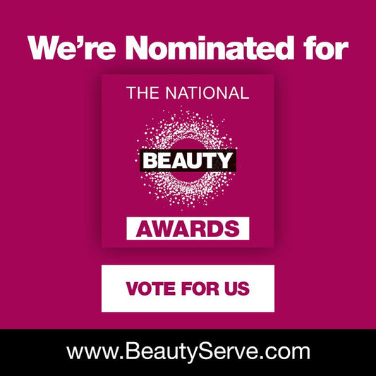 We're Nominated for The National Beauty Awards!