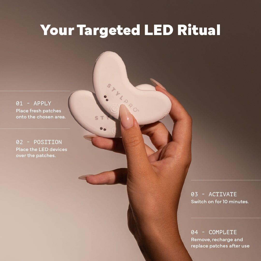Red LED Patch Duo