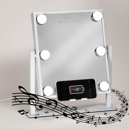 STYLPRO Glam & Groove Hollywood Vanity Music Mirror
